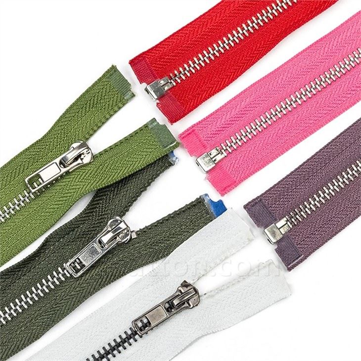 Heavy Duty Metal Zippers