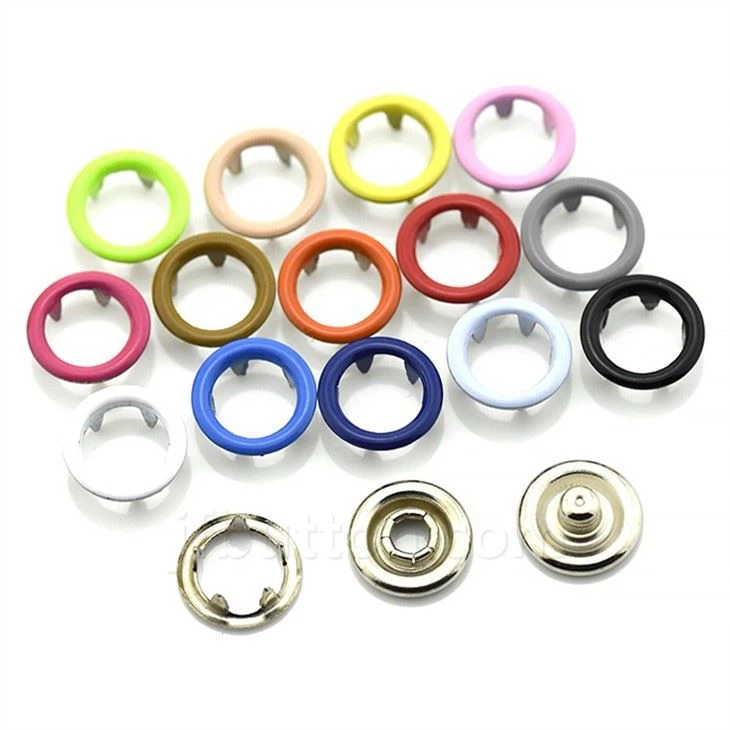 Open Ring Metal Snaps