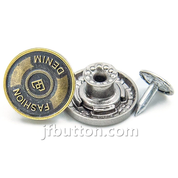 Copper Jeans Button