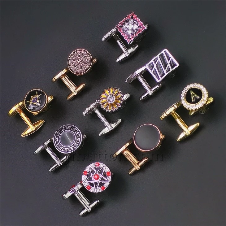 Dress Shirt Studs Gold