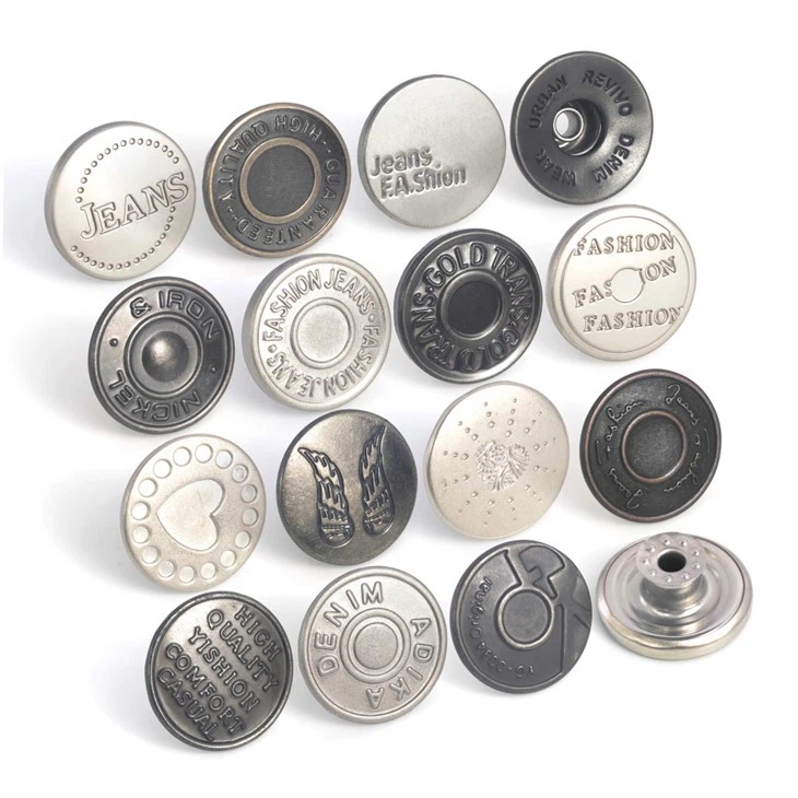 Rivet Jeans Button