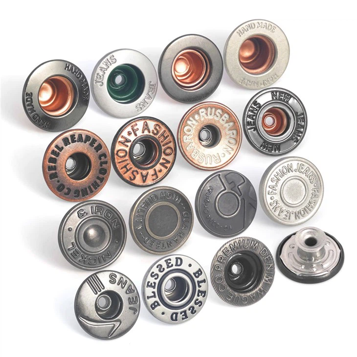 Rivet Jeans Button