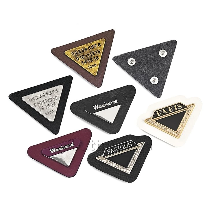 Leather Tags for Crochet Items