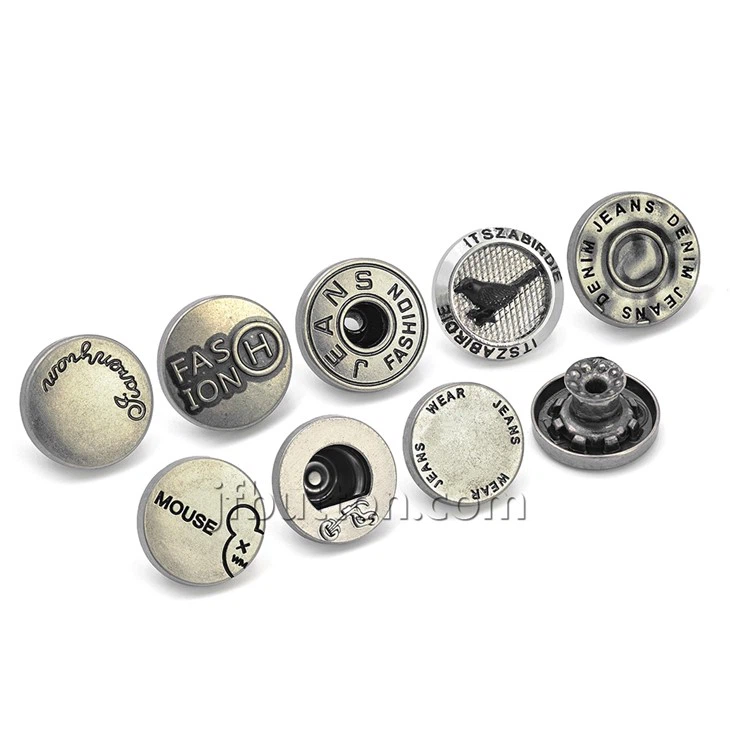 Metal Button Jeans factory