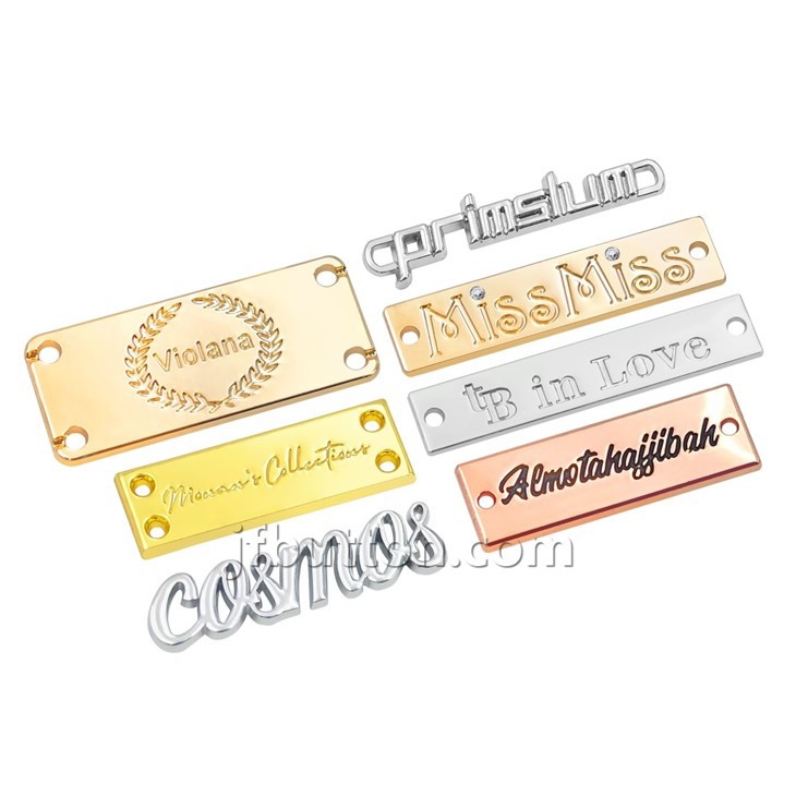 Personalized Metal Clothing Tags