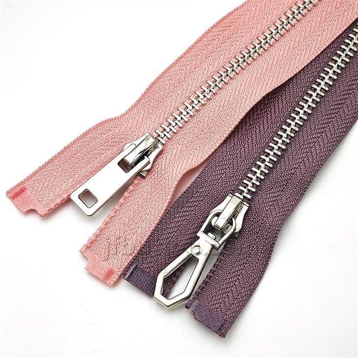 Pink Metal Zipper