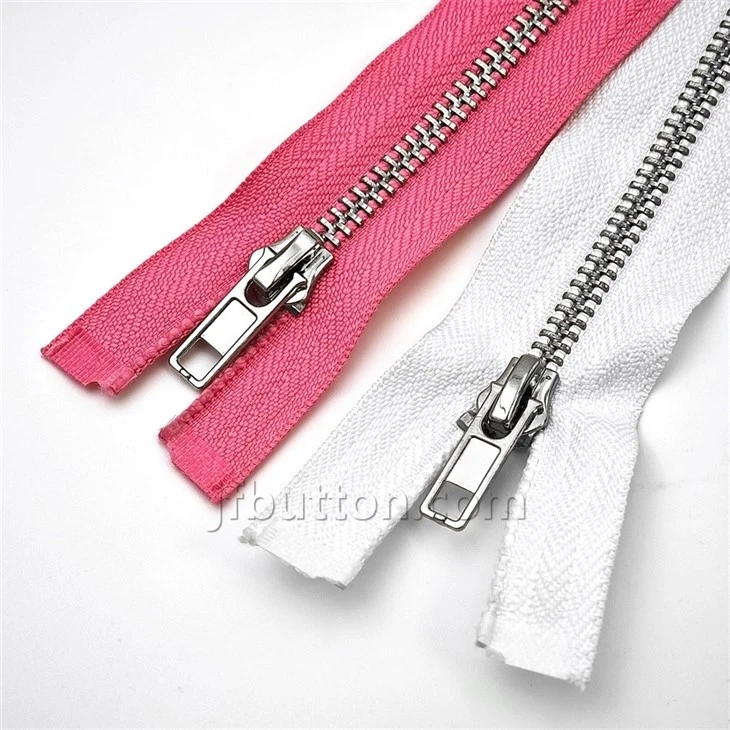 Pink Metal Zipper