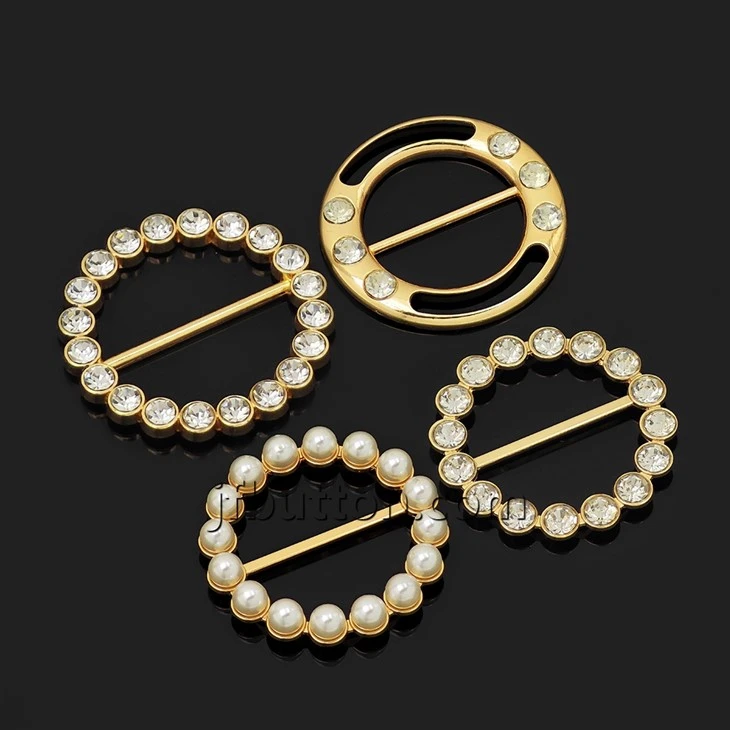 Round Dress Bucke With Diamond factory
