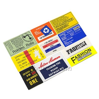 ป้ายปักแบบกำหนดเองสำหรับเสื้อผ้า