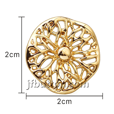 กระดุมทองฮอลโลว์ลีฟ