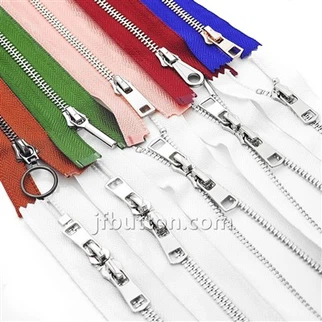 Open Ended Metal Zipppers สำหรับแจ็คเก็ต