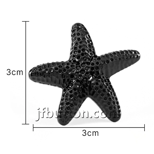 Starfish Shank Button For Cardigan factory