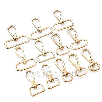 ตะขอเกี่ยวแบบหมุนทองเหลือง