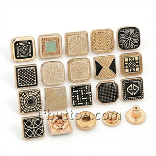 Snap Fasteners สำหรับมุสลิม Jubba