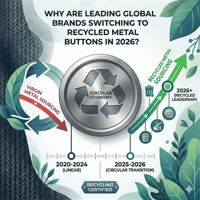 เหตุใดแบรนด์ชั้นนำระดับโลกจึงเปลี่ยนมาใช้กระดุมโลหะรีไซเคิลในปี 2569