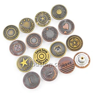 ปุ่มกางเกงโลหะ