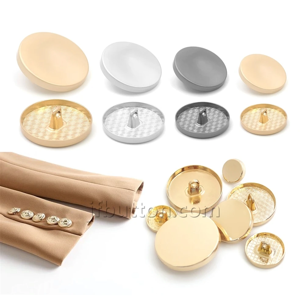 flat shank button flat shank button